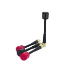 Vendite calde Antenna lecca-lecca a foglia d'acero 5.8G RHCP polarizzata circolarmente Antenna omnidirezionale SMA RP-SMA angolo-SMA MMCX